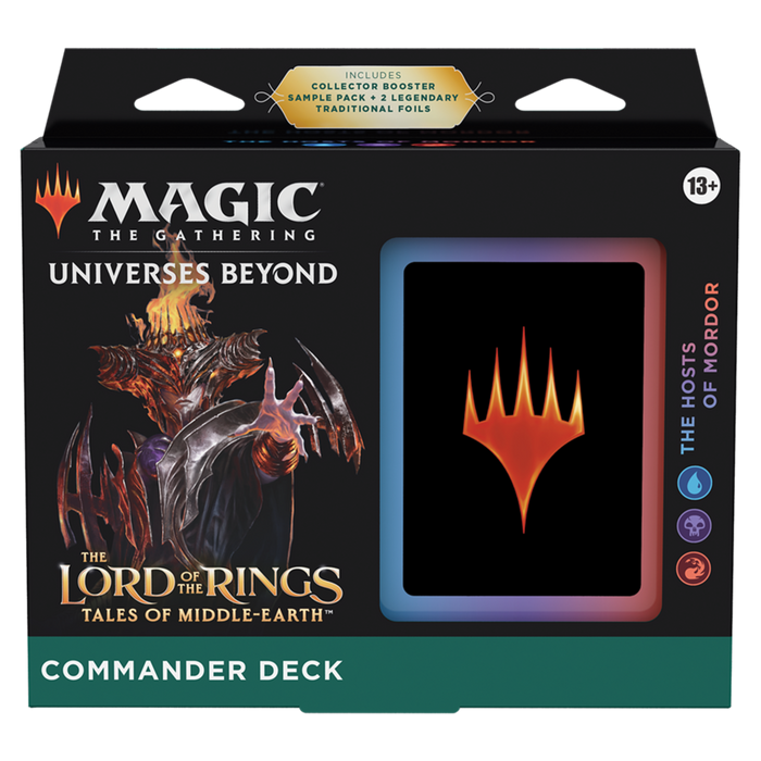 Magic the Gathering LORD OF THE RINGS COMMANDER - The Hosts of Mordor Jun-23 Pre-Order - Tistaminis