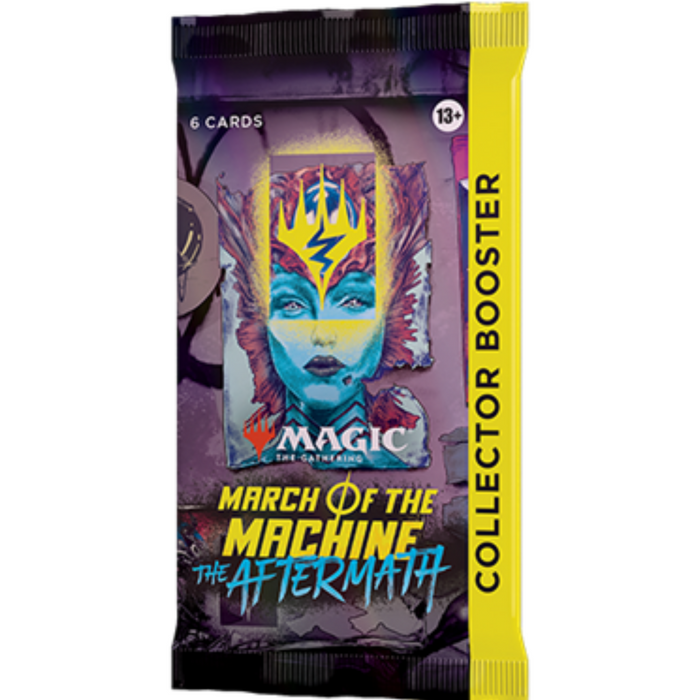 Magic the Gathering March of the Machine Aftermath Collector Booster Pack (x1) May-12 Pre-Order - Tistaminis