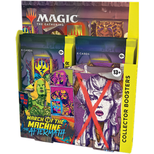 Magic the Gathering March of the Machine Aftermath Collector Booster Pack (x1) May-12 Pre-Order - Tistaminis