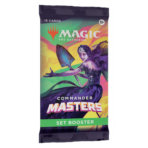 Magic the Gathering Commander Masters Set Booster Pack (x1) Aug 4th Preorder New - Tistaminis