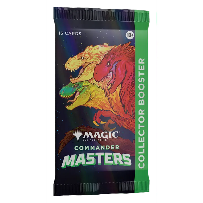 Magic the Gathering Commander Masters Collector Booster Pack Aug 4th Preorder (x1) New - Tistaminis