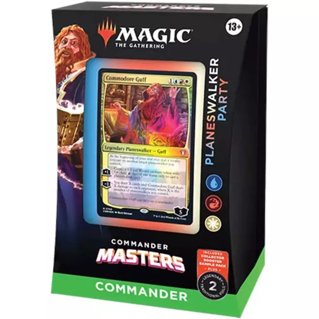 Magic the Gathering COMMANDER MASTERS DECK - Planeswalker Party - Tistaminis