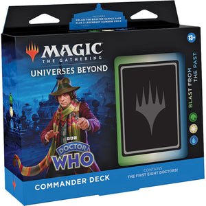 Magic the Gathering DR WHO Commander Deck - Blast from the Past Oct-13 Pre-Order - Tistaminis