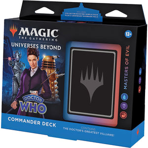 Magic the Gathering DR WHO Commander Deck - Masters of Evil Oct-13 Pre-Order - Tistaminis