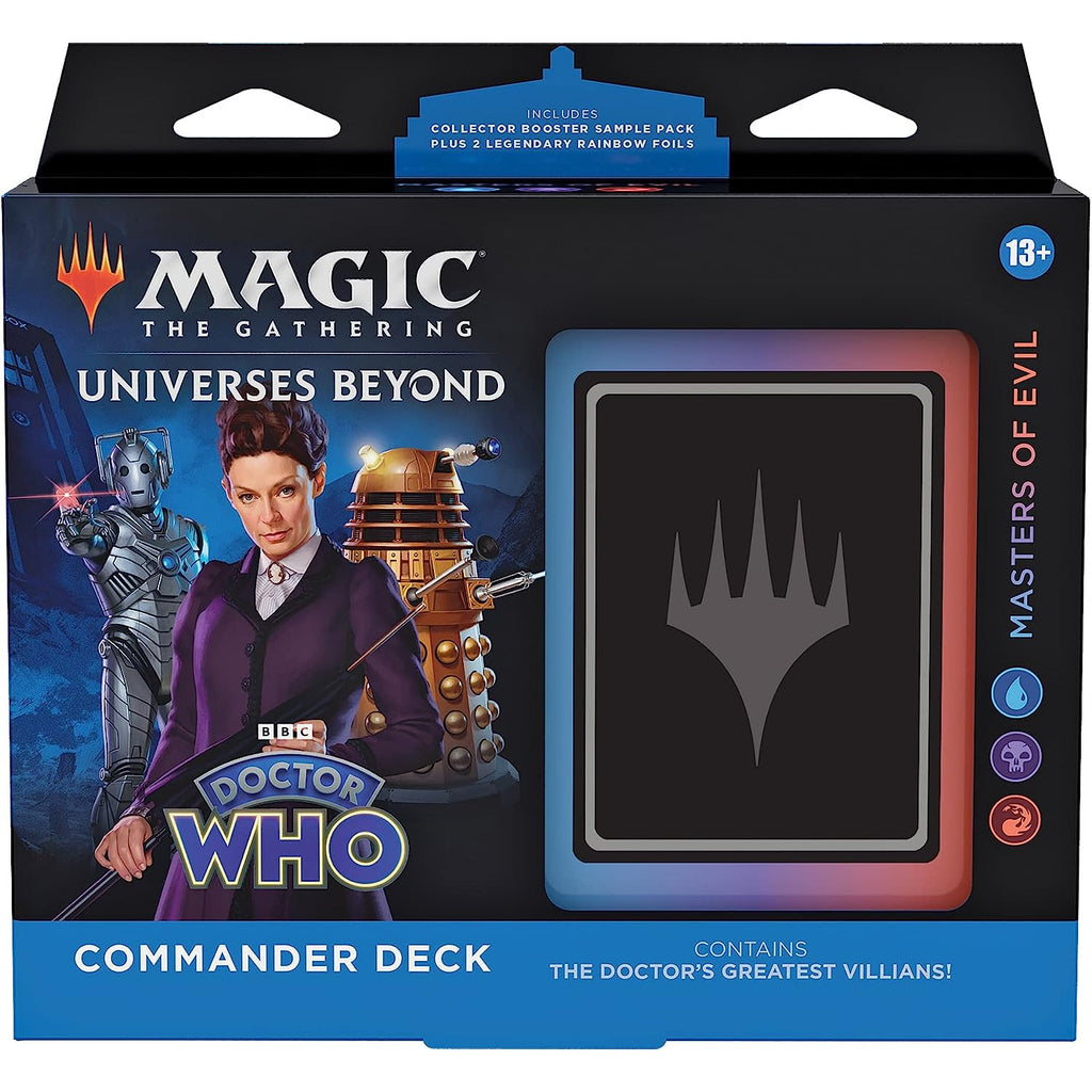 Magic the Gathering DR WHO Commander Deck - Masters of Evil Oct-13 Pre-Order - Tistaminis