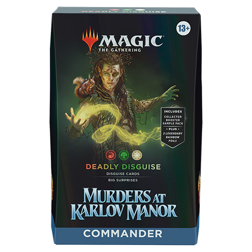 Magic the Gathering MURDERS AT KARLOV MANOR COMMANDER - DEADLY DISGUISE	Feb-09 Pre-Order - Tistaminis