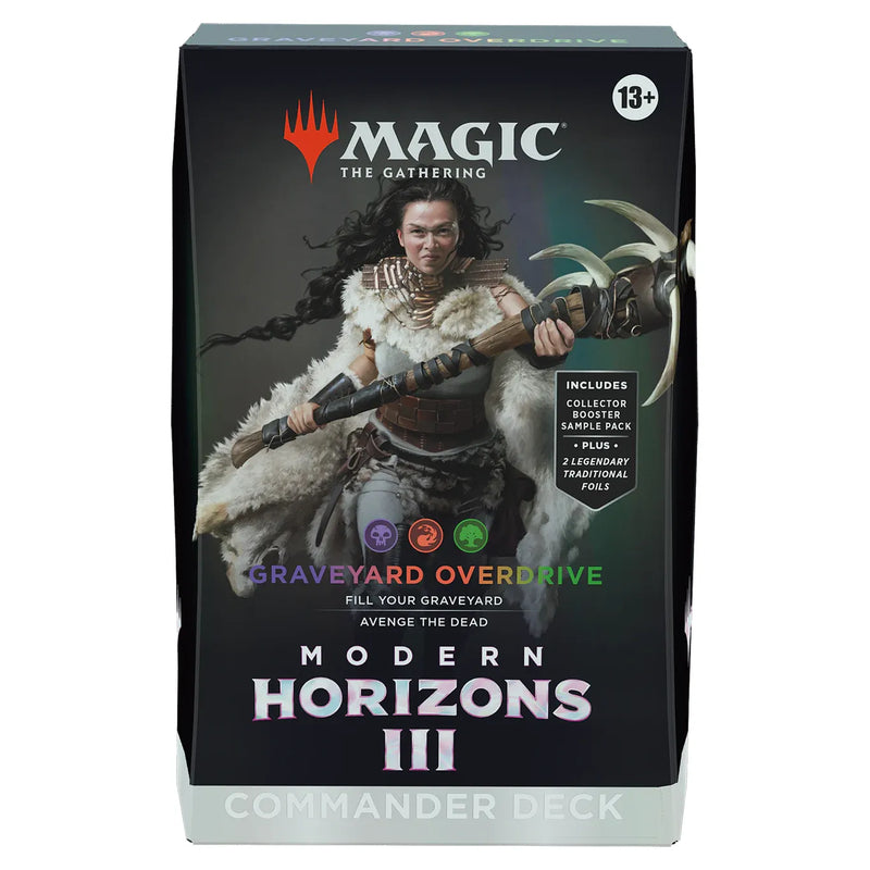 Magic the Gathering MODERN HORIZONS 3 COMMANDER - Graveyard Overdrive Jun-14 Pre-Order