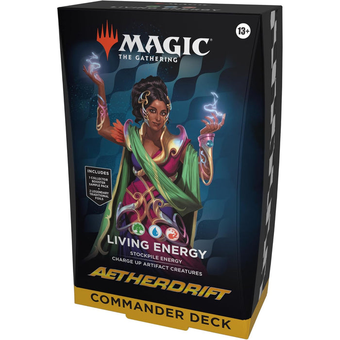 MAGIC THE GATHERING AETHERDRIFT COMMANDER - LIVING ENERGY Feb 14 Pre-Order