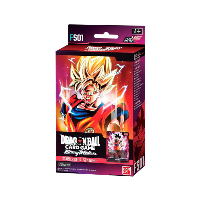 DRAGONBALL FUSION WORLD STARTER DECK 1 - SON GOKU