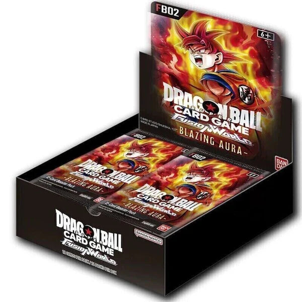 DRAGON BALL FUSION WORLD FB02 BLAZING AURA BOOSTER BOX