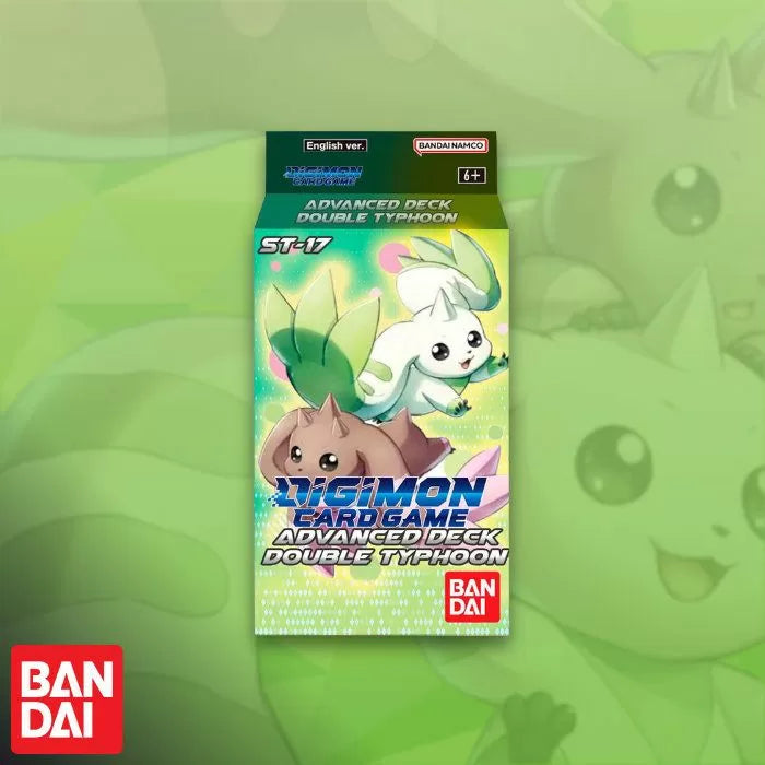 DIGIMON ADVANCED DECK SET DOUBLE TYPHOON New - Tistaminis