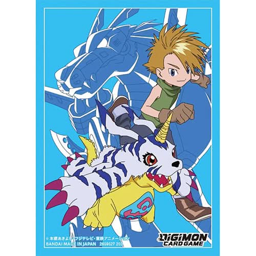 Digimon Card game: Official Sleeve 2023 Gabumon & Matt New Digimon Card game: Official Sleeve 2023 Gabumon & Matt New