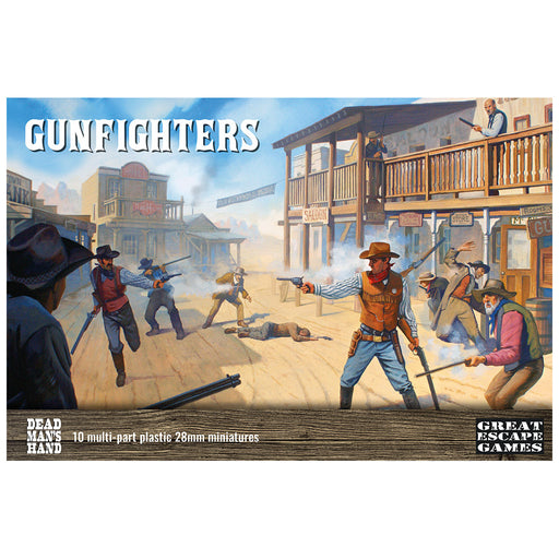 Dead Man's Hand Plastic Gunfighters New - Tistaminis