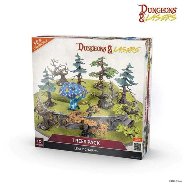 DUNGEONS AND LASERS TREES PACK New - Tistaminis