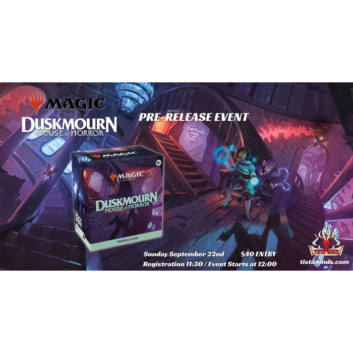 MTG Duskmourn Prerelease September 22