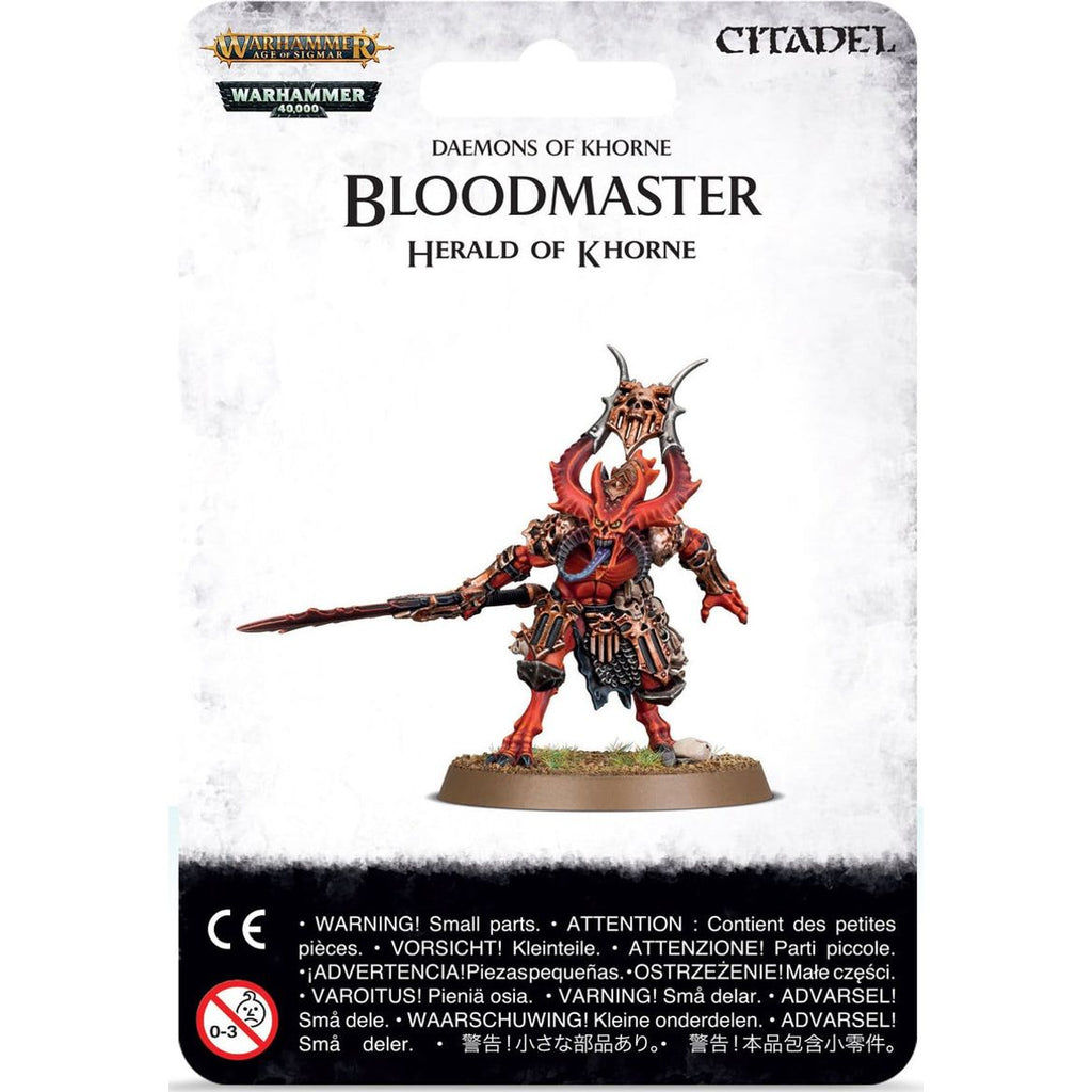 Warhammer Chaos Daemons Bloodmaster Herald Of Khrone New - Tistaminis