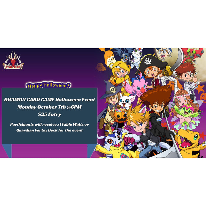 DIGIMON CARD GAME Halloween Event - October 7th