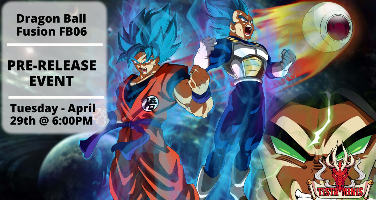 Dragon Ball Fusion - FB06 - Prerelease