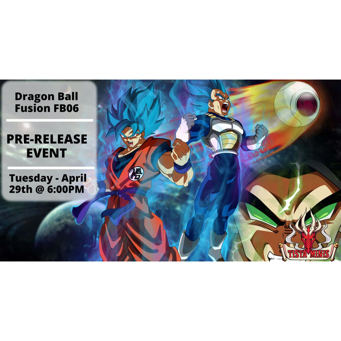 Dragon Ball Fusion - FB06 - Prerelease