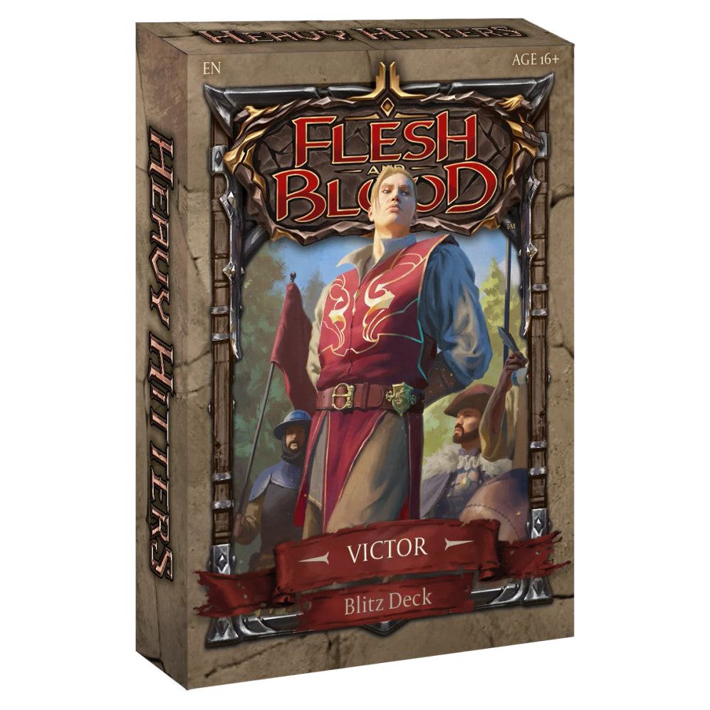 FLESH AND BLOOD HEAVY HITTERS BLITZ DECK - Victor New - Tistaminis