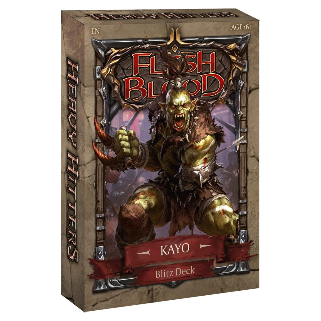 FLESH AND BLOOD HEAVY HITTERS BLITZ DECK - Kayo New - Tistaminis