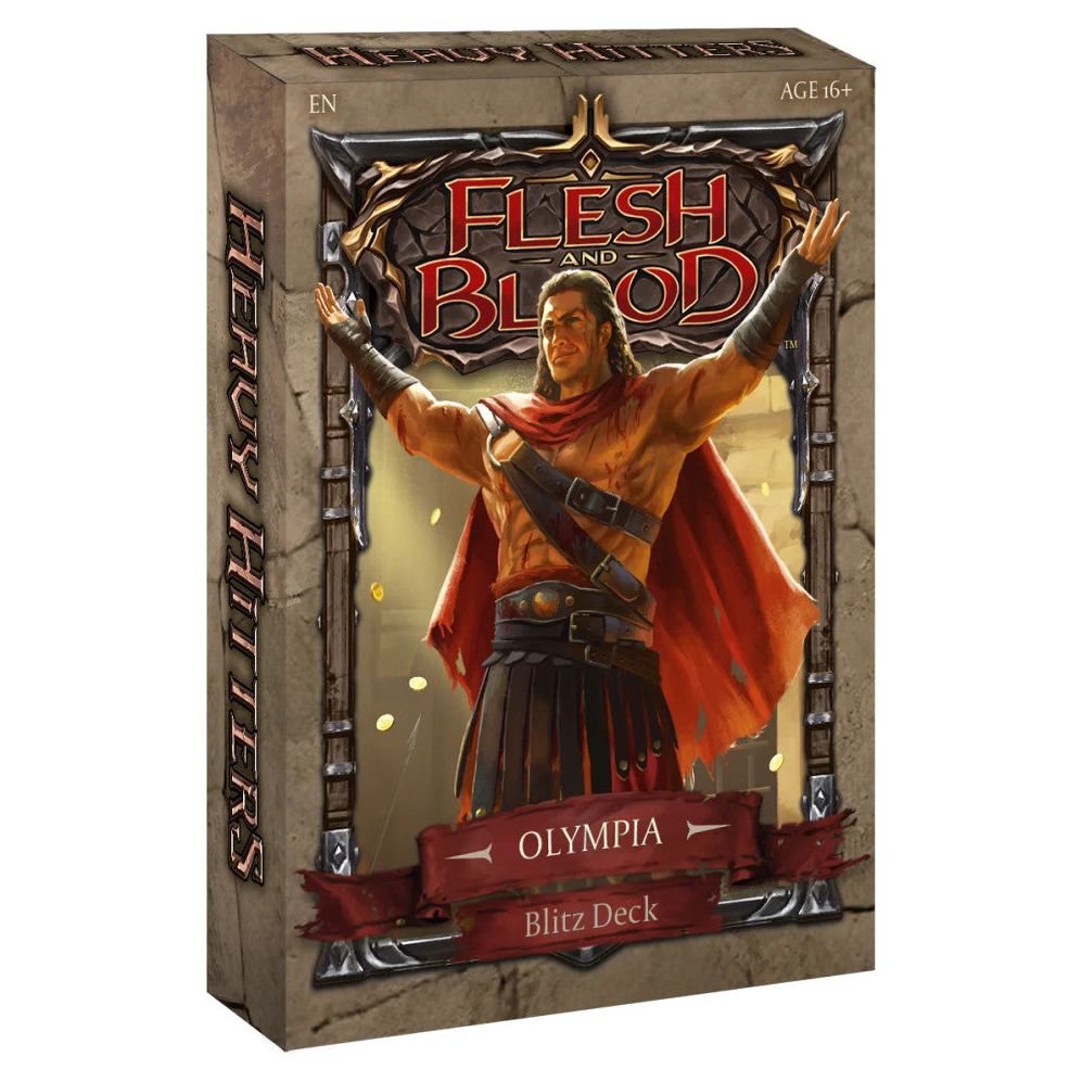 FLESH AND BLOOD HEAVY HITTERS BLITZ DECK - Olympia New - Tistaminis