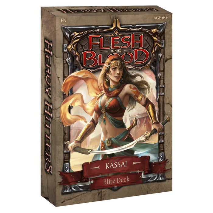 FLESH AND BLOOD HEAVY HITTERS BLITZ DECK - Kassai New - Tistaminis