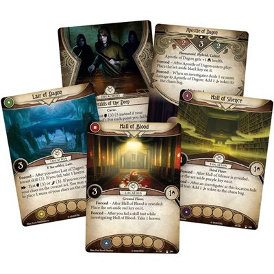 ARKHAM HORROR LCG: THE LAIR OF DAGON NEW - Tistaminis