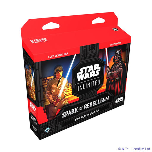 Star Wars: Unlimited: Spark of Rebellion Two Player Starter Mar-08 Pre-Order - Tistaminis