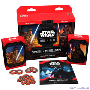 Star Wars: Unlimited: Spark of Rebellion Two Player Starter Mar-08 Pre-Order - Tistaminis