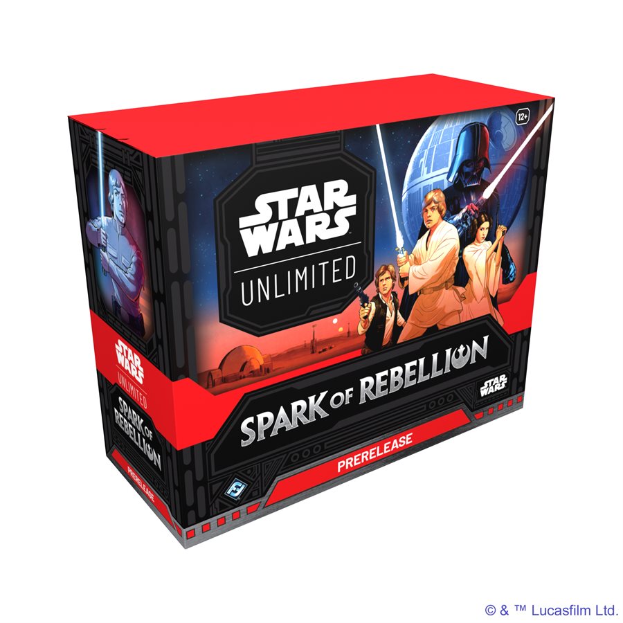 Star Wars: Unlimited: Spark of Rebellion Prerelease Box Mar-01 Pre-Order - Tistaminis