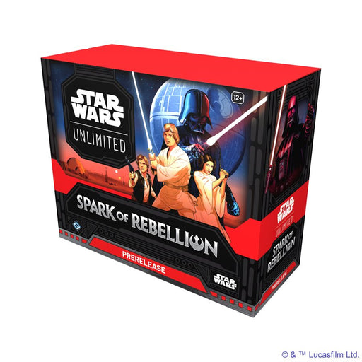 Star Wars: Unlimited: Spark of Rebellion Prerelease Box Mar-01 Pre-Order - Tistaminis