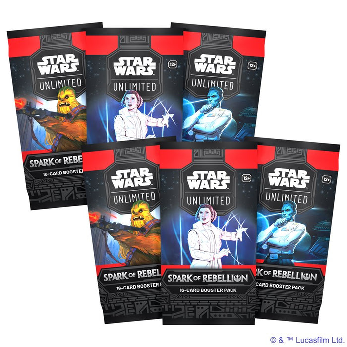 Star Wars: Unlimited: Spark of Rebellion Prerelease Box Mar-01 Pre-Order - Tistaminis