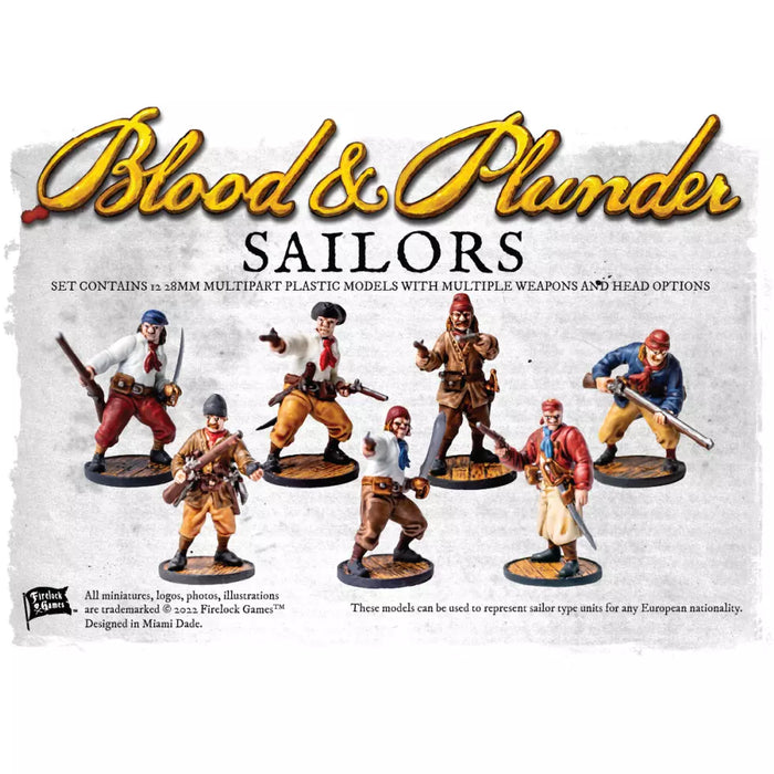 Blood and Plunder Sailors Unit Box New - Tistaminis