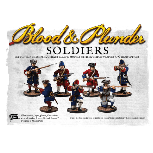 Blood & Plunder Soldiers Unit Box New - Tistaminis