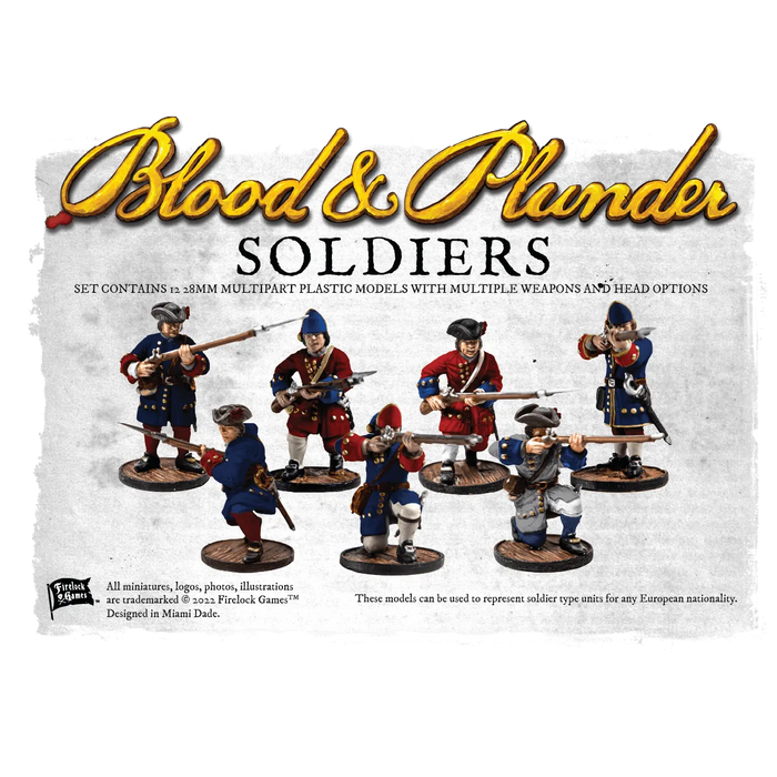 Blood & Plunder Soldiers Unit Box New - Tistaminis