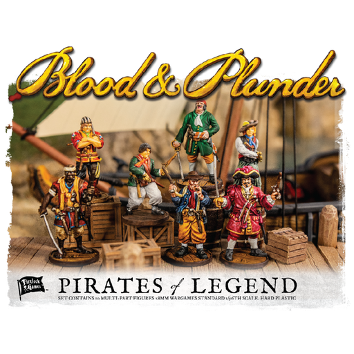 Blood and Plunder Pirates of Legend Captains Box New - Tistaminis