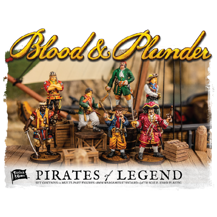 Blood and Plunder Pirates of Legend Captains Box New - Tistaminis