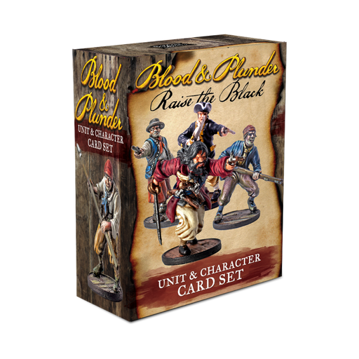 Blood and Plunder Raise the Black Unit Card Deck New - Tistaminis