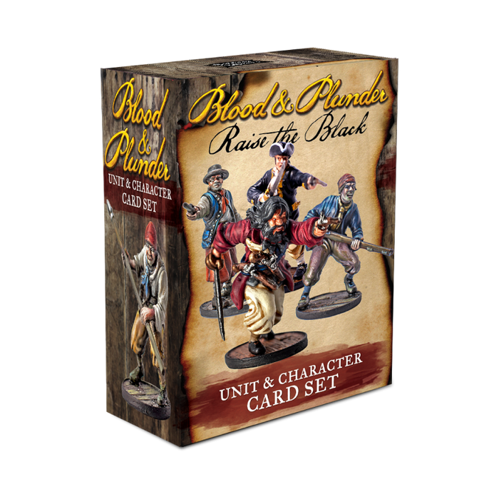 Blood and Plunder Raise the Black Unit Card Deck New - Tistaminis