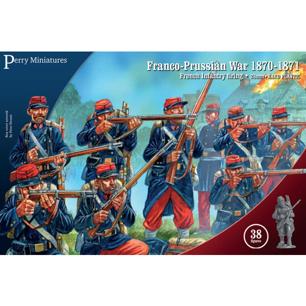 Perry Miniatures Franco-Prussian War French Infantry Firing New - Tistaminis