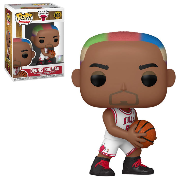 Funko POP NBA LEGENDS BULLS DENNIS RODMAN (HOME) New - Tistaminis