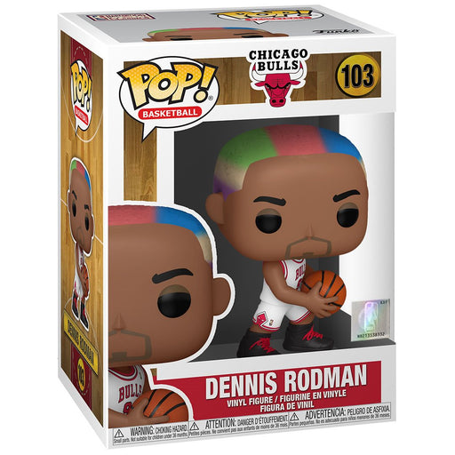 Funko POP NBA LEGENDS BULLS DENNIS RODMAN (HOME) New - Tistaminis