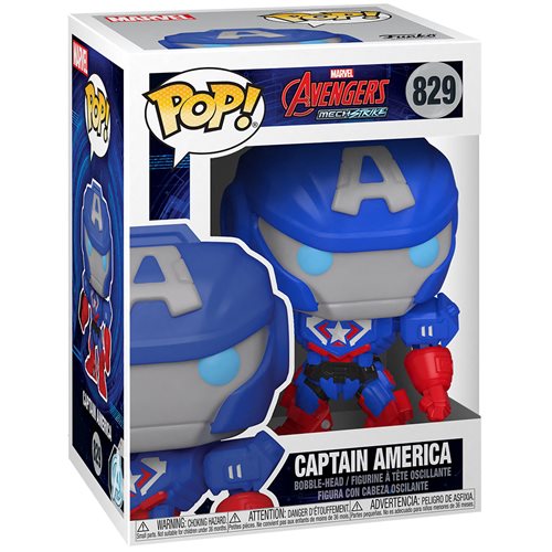 Funko POP Marvel Mech Captain America New - Tistaminis