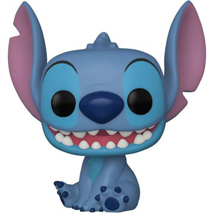 POP DISNEY LILO & STITCH STITCH SEATED/SMILING #1045 New - Tistaminis