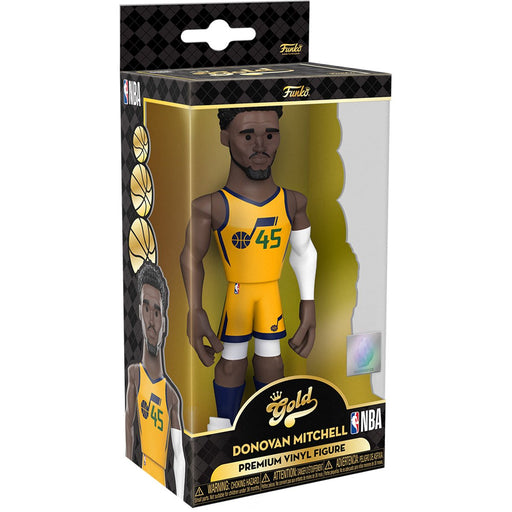 Funko GOLD 5" NBA JAZZ DONOVAN MITCHELL (CITY ED) New - Tistaminis