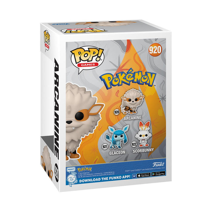 Funko Pop! POP POKEMON ARCANINE #920 New - Tistaminis