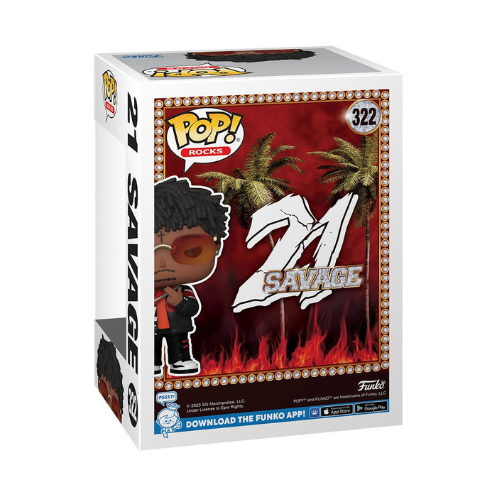 FUNKO POP MUSIC 21 SAVAGE New - Tistaminis