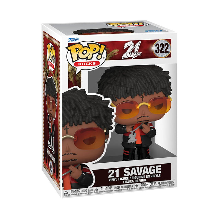 FUNKO POP MUSIC 21 SAVAGE New - Tistaminis