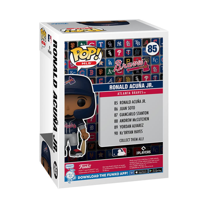 Funko Pop! POP MLB BRAVES RONALD ACUNA JR (ALT) #85 New - Tistaminis